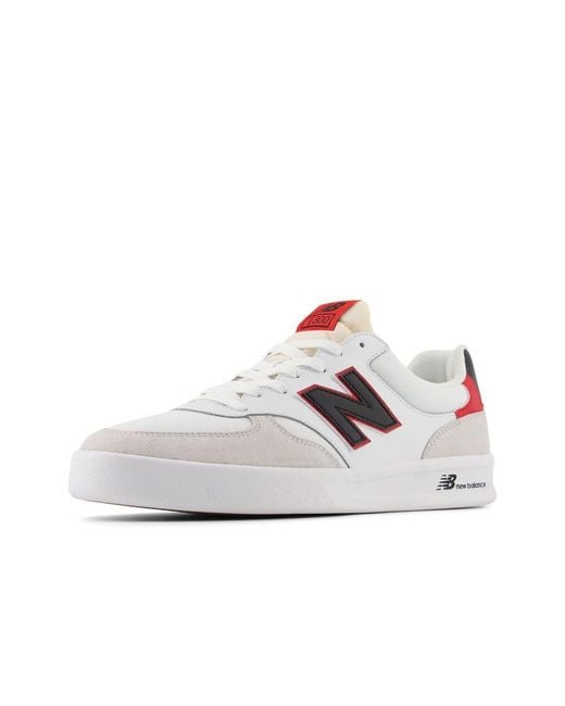 New Balance White Ct300 V3 Sneaker for men