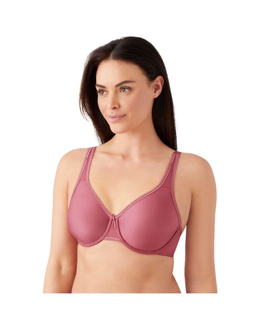 Wacoal Purple Basic Beauty Unlined Underwire Full Coverage Bra