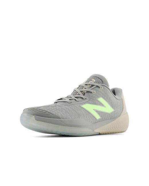 New Balance Gray Fuelcell 996 V5 Hard Court Tennis Shoe for men