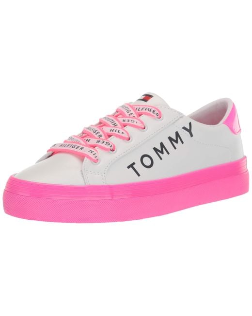 Tommy Hilfiger Sneaker in Pink | Lyst DE