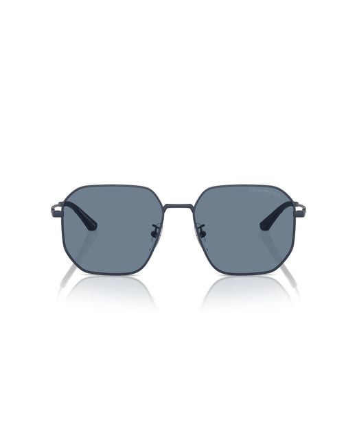 Emporio Armani Black Ea2154d Polarized Square Sunglasses for men