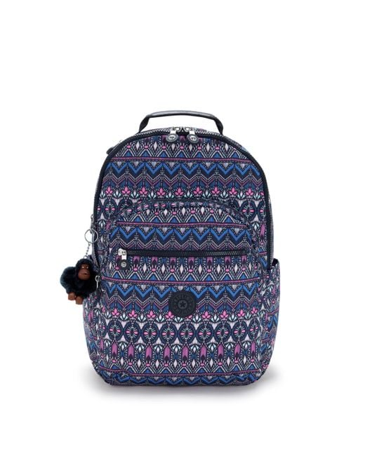 Kipling Seoul Extra Large 17" Laptop Backpack in Blue Lyst