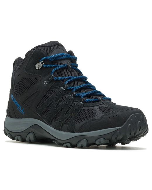 Merrell Blue Accentor 3 Mid Wp Hiking Boot for men