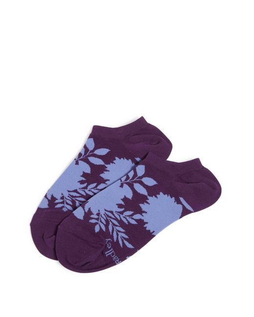 Vera Bradley Purple No-show Socks