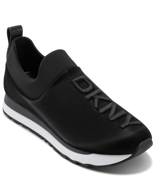 DKNY Black Jadyn Slip On Jogger Sneaker