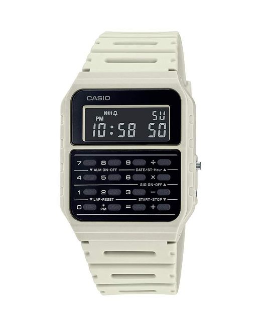 Orologio Digitale al Quarzo Uomo con Cinturino in Resina CA-53WF-8BCF di G-Shock in Gray