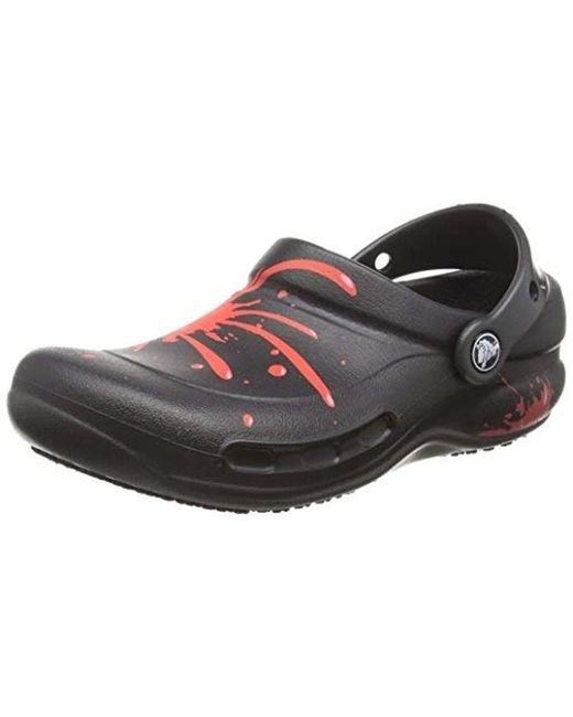 crocs unisex bistro work clog
