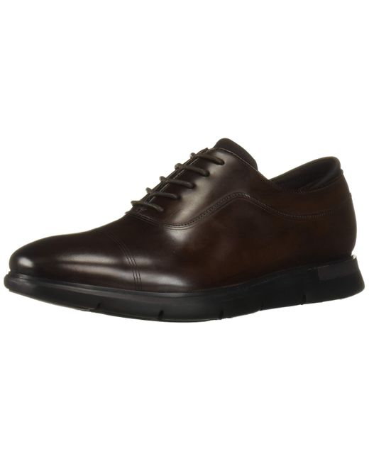 Kenneth Cole New York Mens Vertical Lace Up Oxford