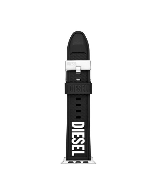 DIESEL Silicone Band For Apple Watch Series 17 42/44/45mm in Black for Men Lyst