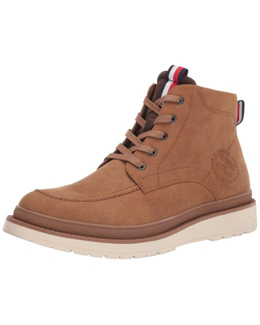 Tommy Hilfiger Conte Fashion Boot in Brown for Men - Lyst
