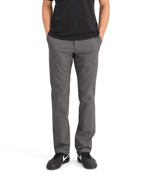 Dockers Black Ultimate Chino Slim Fit With Smart 360 Flex for men