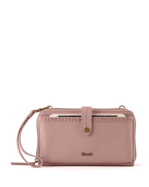 The Sak Iris Large Smartphone Crossbody Bag In Leather Lyst