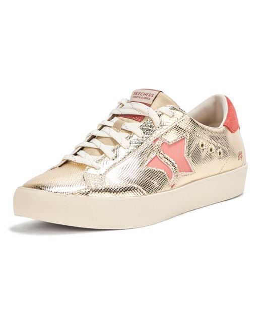 Skechers Pink Strand Star-glimmer Chic Sneaker