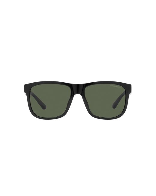 Emporio Armani Green Ea4182u Universal Fit Square Sunglasses for men