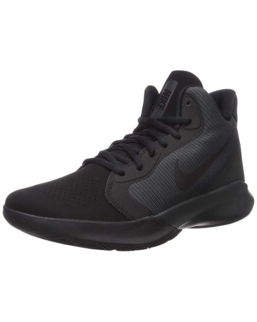 Nike Black Adult Precision Iii Nubuck Basketball Shoe