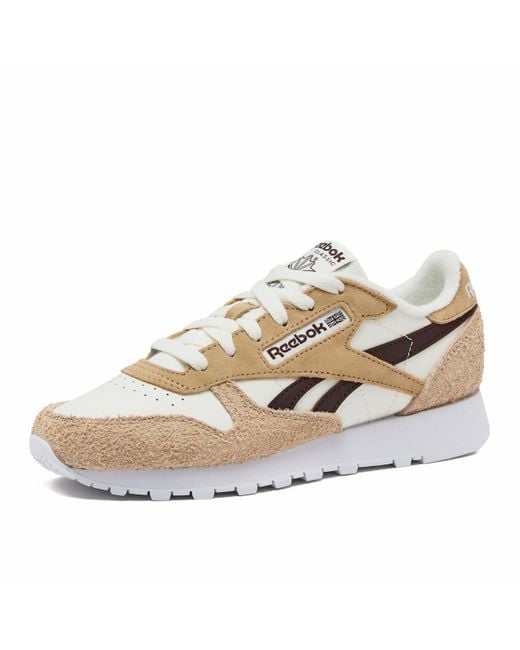 Reebok Women's White Classic Leather Fashion Sneaker