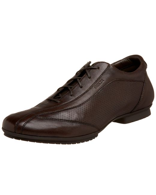 Geox Brown Uomo Raptor Lace Up,coffee,41 Eu for men