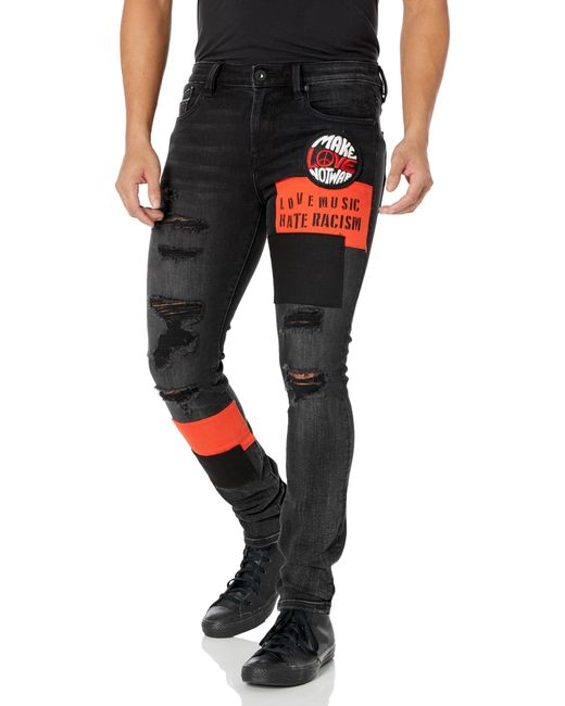Cult Of Individuality Black Jeans for men
