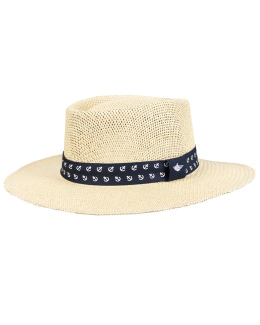 Dockers Straw Fedora Hat in Blue for Men Lyst