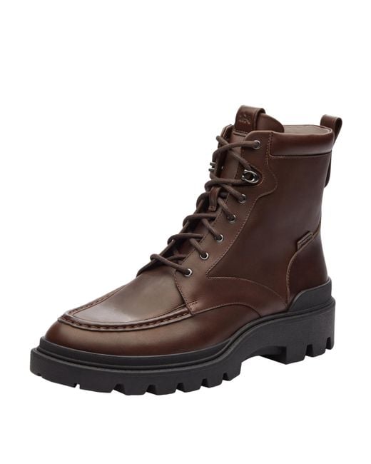 COACH Brown Connor Boot Uniform Dress Shoe for men