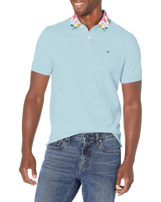 tommy hilfiger short sleeve polo shirt