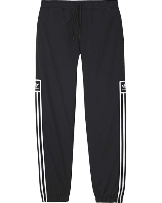 adidas Originals Synthetic Skate Standard Wind Pant in Black/White (Black) for Men - Save 51% - Lyst