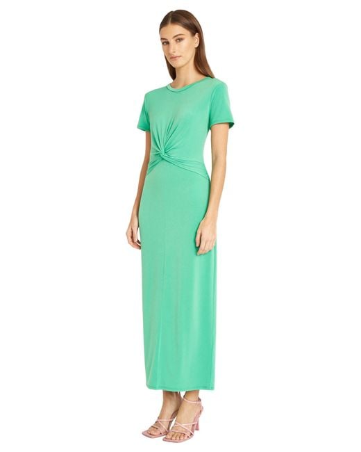 Donna Morgan Green Twist Detail Maxi Cocktail & Wedding Guest | Casual Dresses For