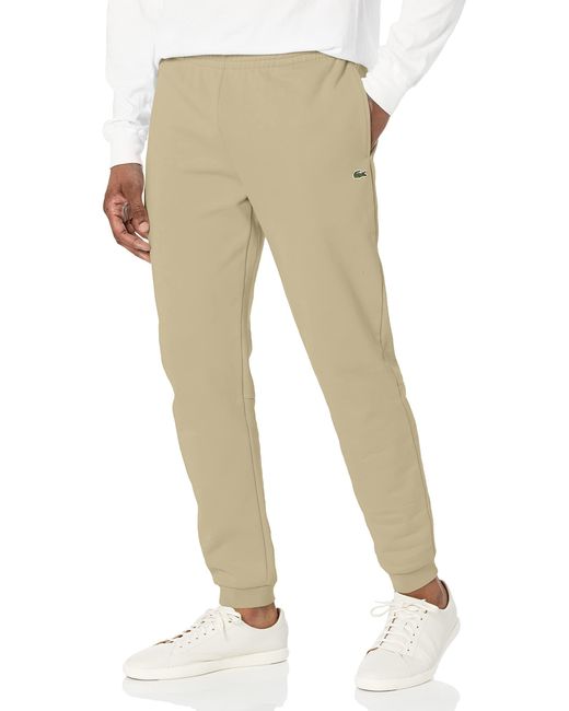 Lacoste Natural Solid Fleece Joggers for men