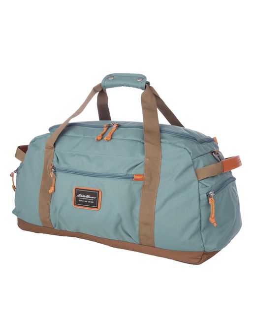 Eddie Bauer Blue Bygone 45l Midsize Duffel Made From Rugged Polyester/nylon With U-shaped Main Compartment