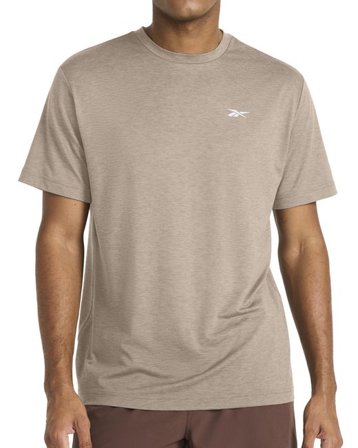 Reebok Brown 's Strike Short Sleeve Crewneck T-shirt for men