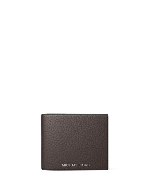 Michael Kors Gray Hudson Billfold Wallet With Id for men