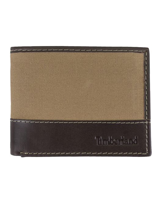 Timberland Brown Baseline Canvas Passcase for men