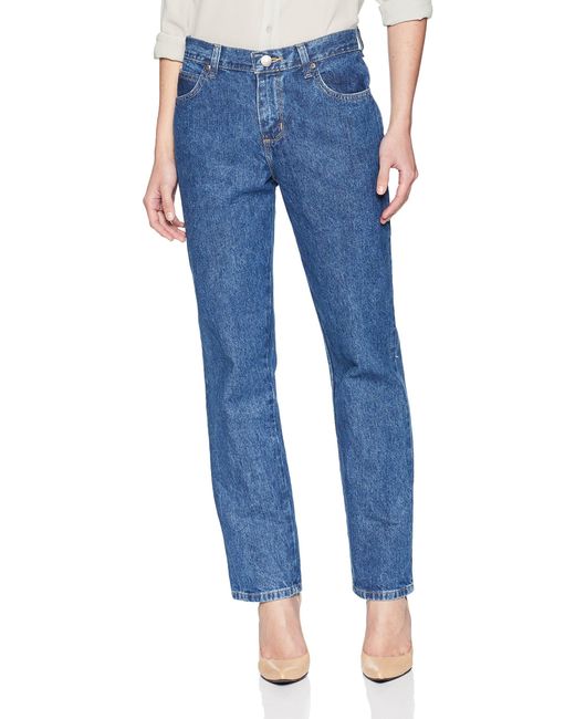 Lee Jeans Relaxed Fit All Cotton Straight Leg Jean in Blue - Save 6% - Lyst