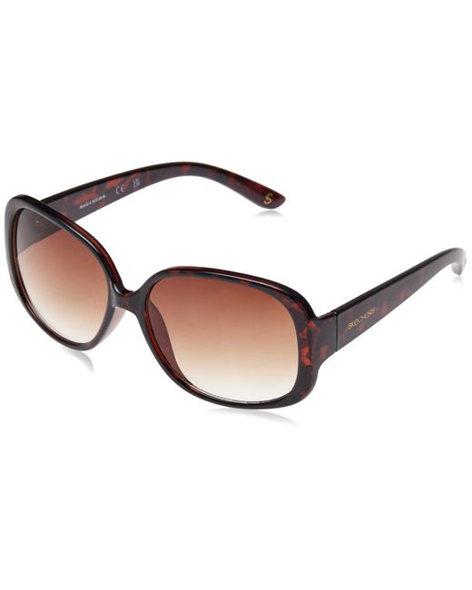Skechers Black Se6014 Square Sunglasses