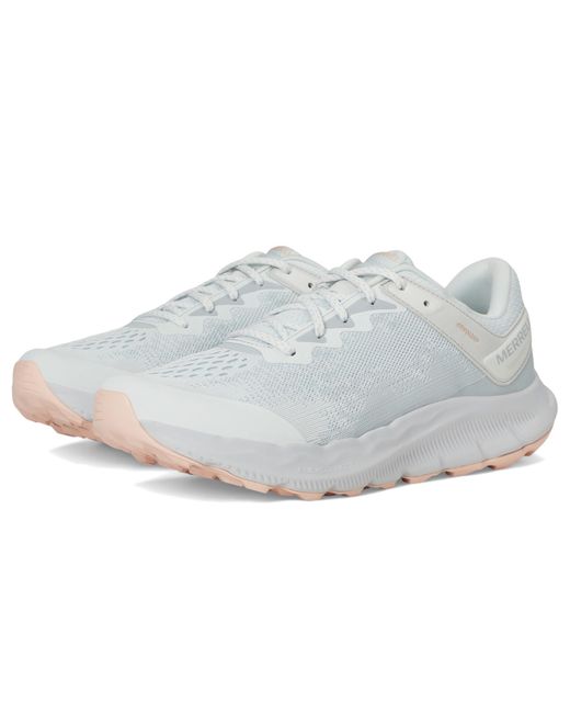 Merrell White Antora 4 Climbing Shoes, Synthetic/Textile