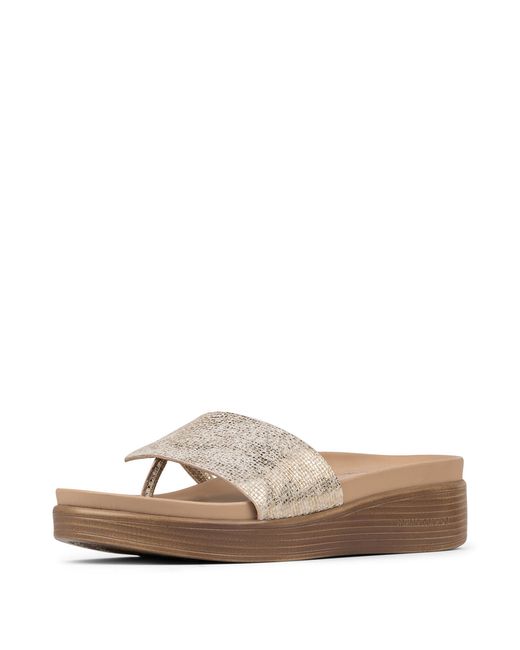Donald J Pliner Brown Donald Pliner Fifi Flip-flop