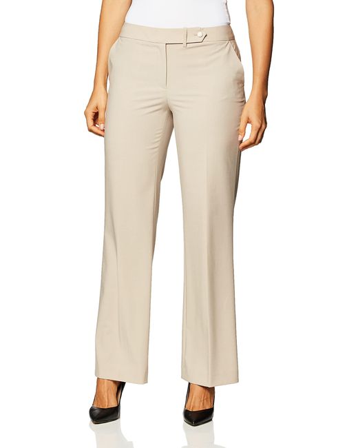 Calvin Klein Natural Leg Pants – Classic Business Casual Pants For