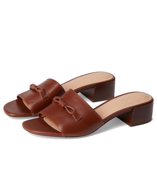 Cole Haan Brown Calli Embellished Sandals