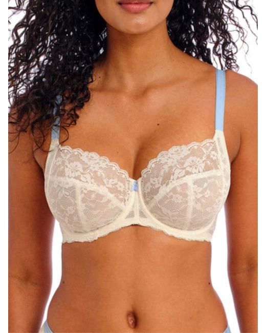 Freya Brown Offbeat Underwire Side Support Bra