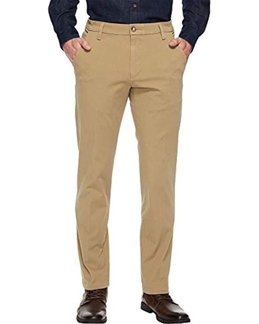 Dockers Cotton Slim Fit Workday Khaki Smart 360 Flex Pants in Natural ...