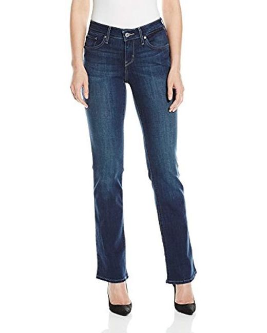 Levi's Blue 815 Curvy Bootcut Jeans