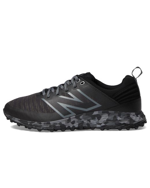 New Balance Fresh Foam Contend V2 S Spikeless Golf Shoes 2024 Black / Multi 10 for men