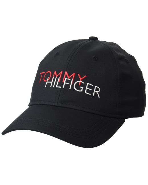Tommy Hilfiger Black Sport Cap for men