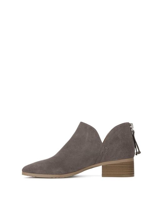 Kenneth Cole Brown Side Skip Ankle Boot
