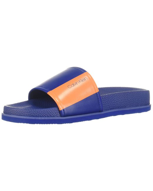 calvin klein mackee slides