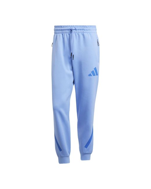 Adidas Blue Z.n.e. Pants for men