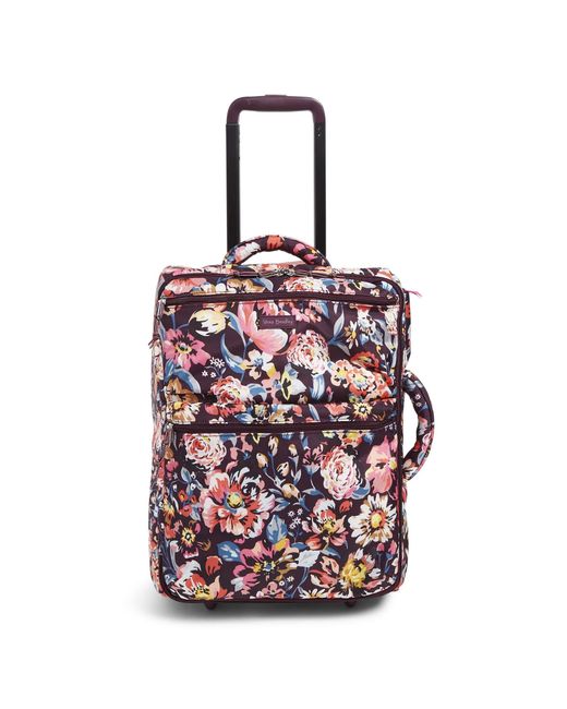 Vera Bradley Womens Softside Luggage S Lighten Up Large Foldable