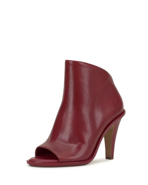 Vince Camuto Red Finndaya High Heel Bootie Ankle Boot