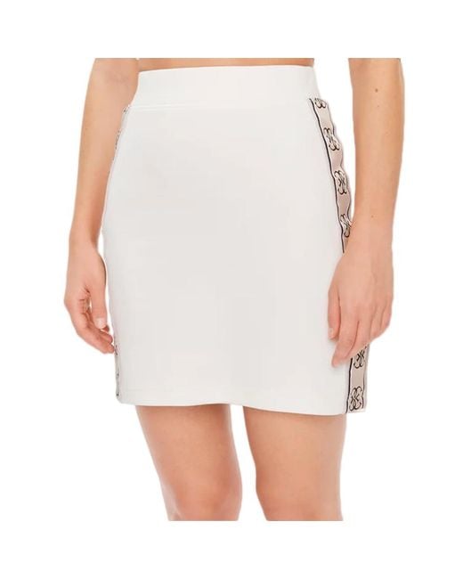 Guess White Cymone Mini-skirt