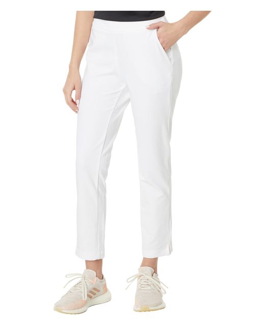 Adidas White Ultimate365 Ankle Golf Pants